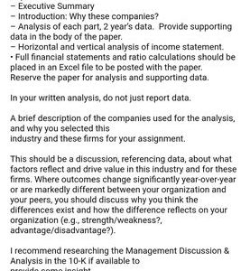 I need a corporate finance expert. You must be competent in using and interpreting Excel. WhatsApp/call 0714178956