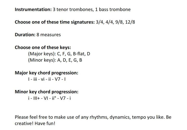 One page POD @ 300 Ksh about Creating a Music composition